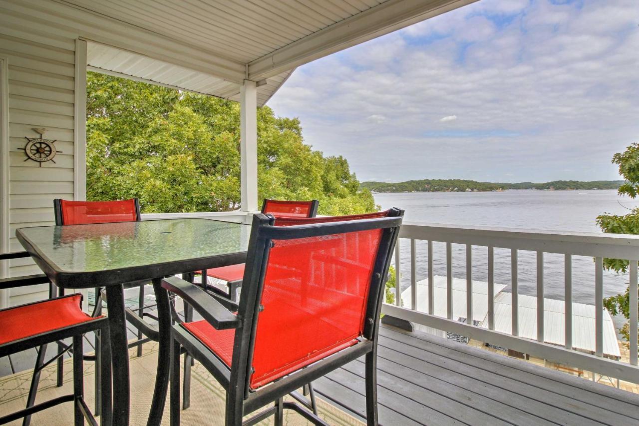 Вилла Townhouse With Shared Dock On Lake Of The Ozarks! Экстерьер фото